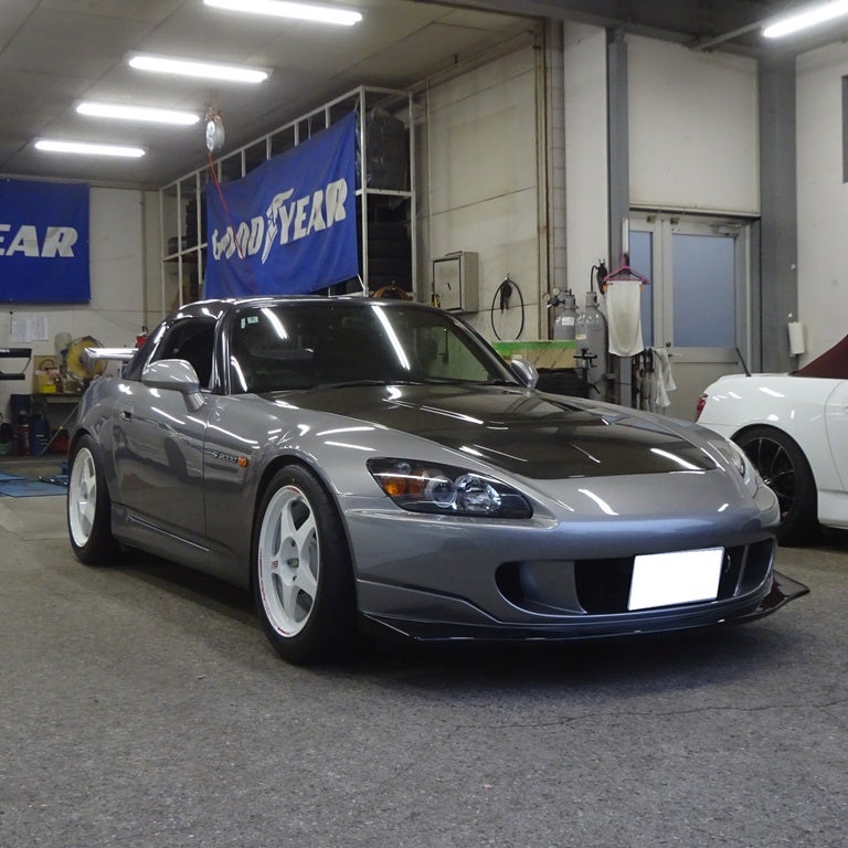S2000　タイヤ＆ホイールの交換と車検整備と　